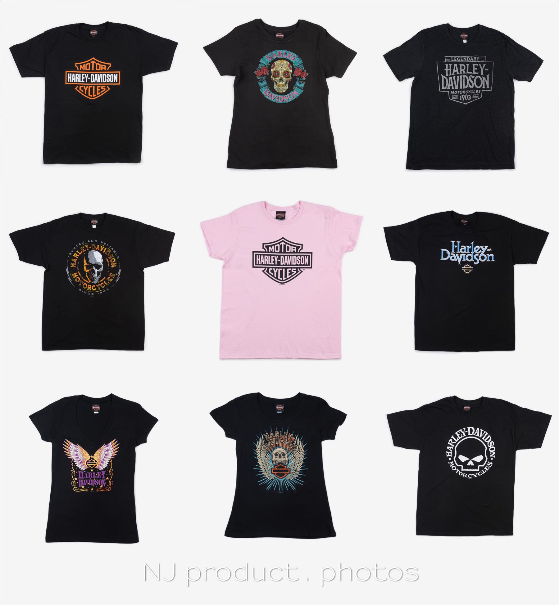 flat lay clothing product apparel photographer NJ