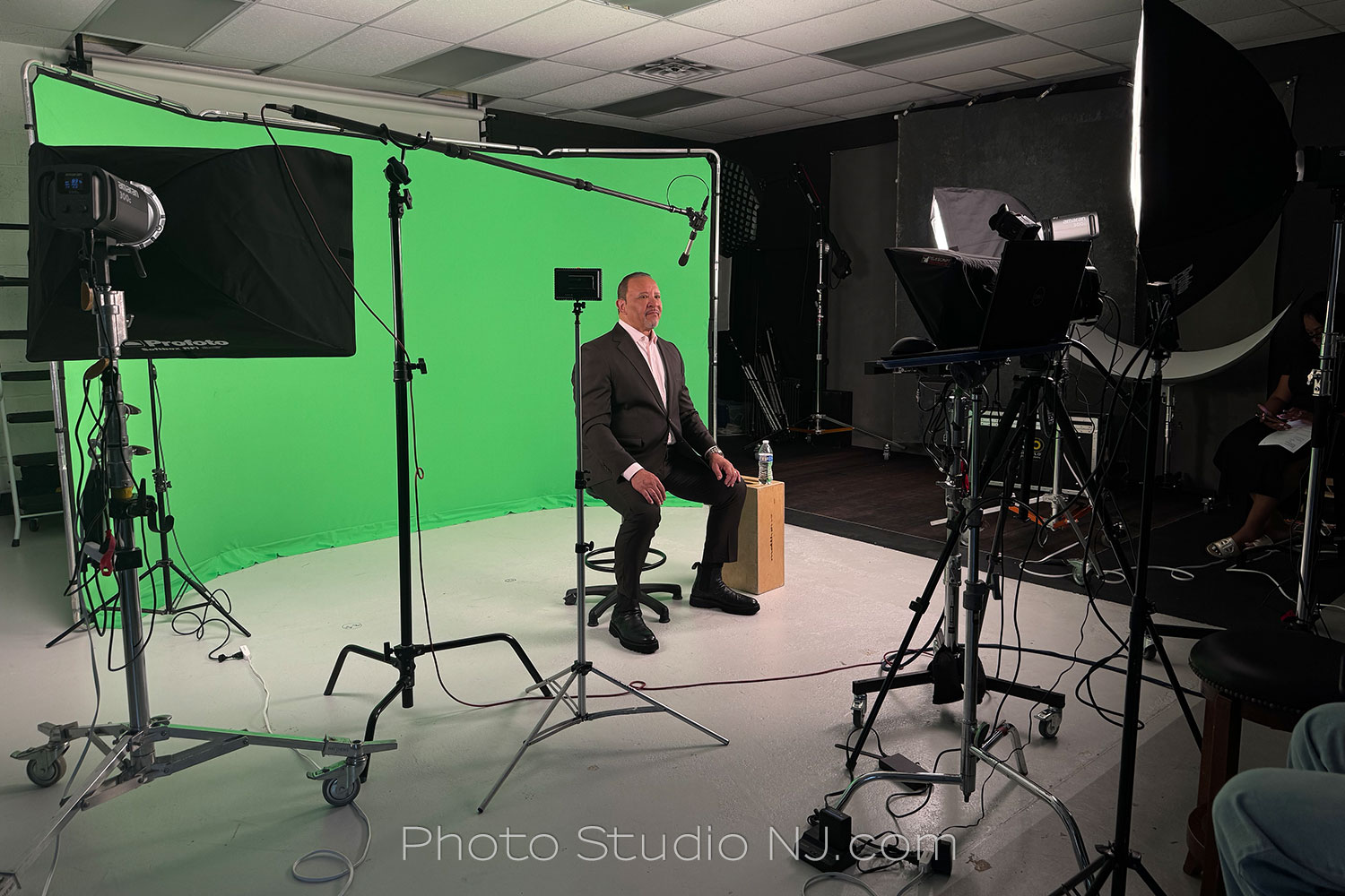 NJ photo studio rental green screen