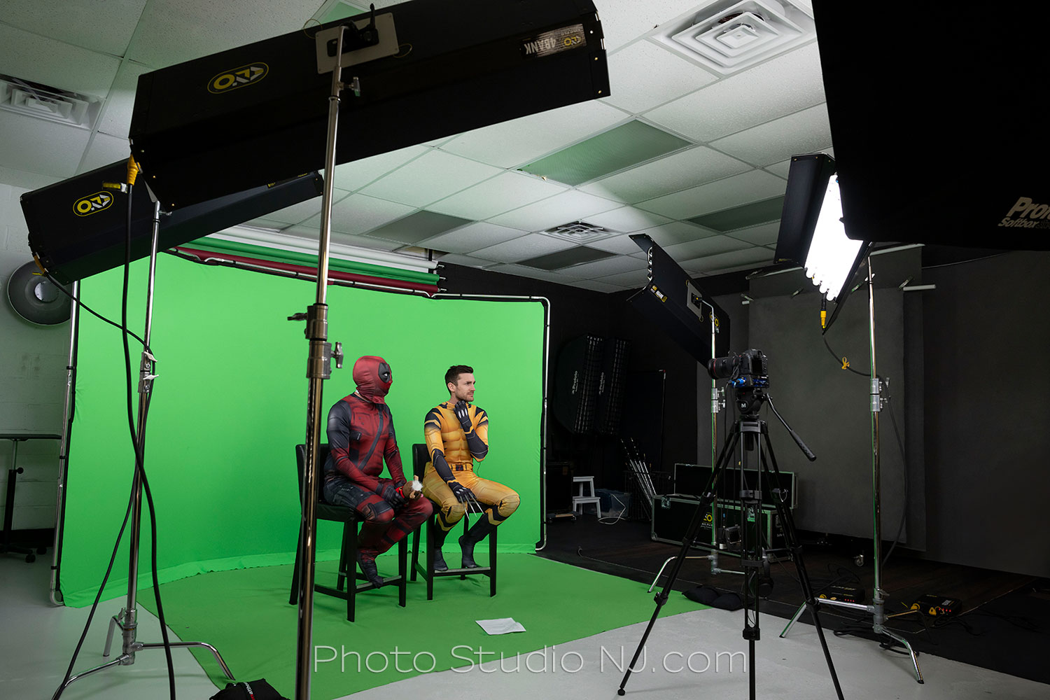 nj studio rental chroma key green screen for video